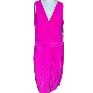 Ralph Lauren Pink Draped Dress